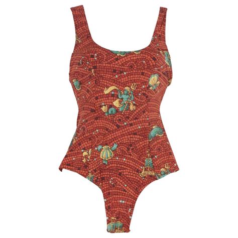 hermes bathing suit|hermes one piece bathing suit.